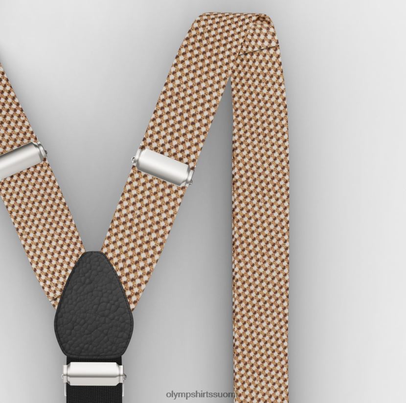 Lisätarvikkeet OLYMP henkselit setti / pocket square setti luonnollinen 24N6D2635