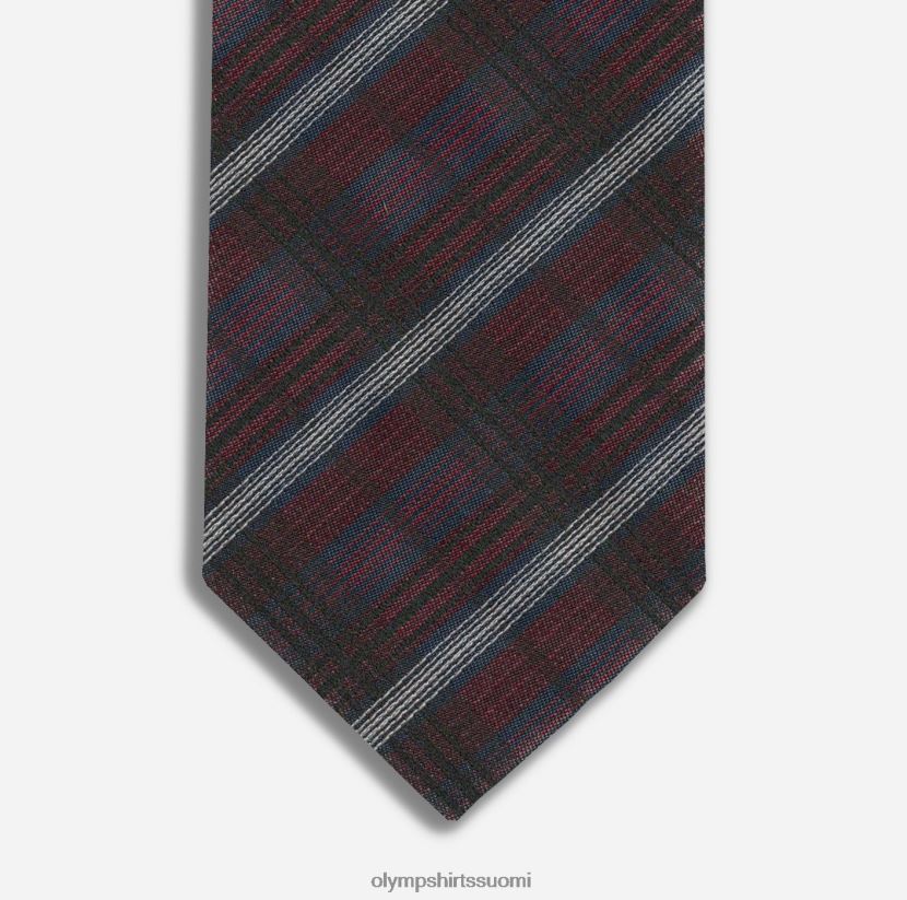 Lisätarvikkeet OLYMP solmio kapea 6,5 ​​cm, tummanpunainen 24N6D2359