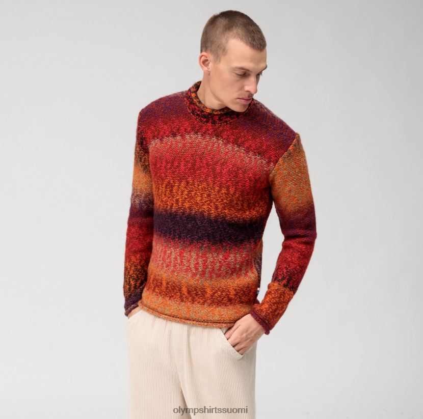 vaatetus OLYMP rento neulepusero, bordeaux 24N6D1753