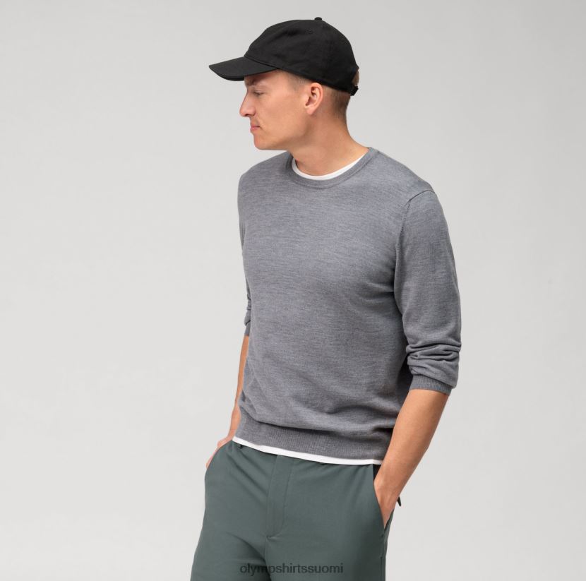 vaatetus OLYMP rento neulepusero, hopeanharmaa 24N6D1808