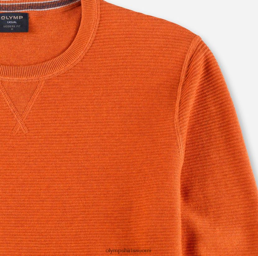 vaatetus OLYMP rento neulepusero, mandariini 24N6D1780