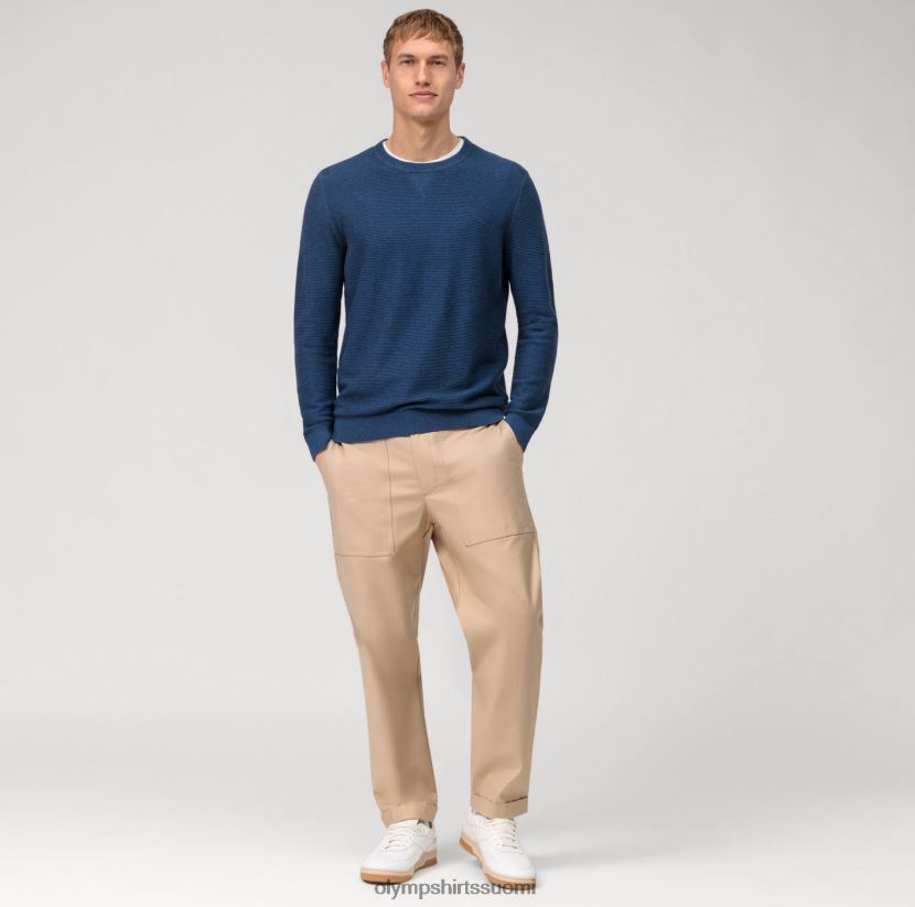 vaatetus OLYMP rento neulepusero, sininen 24N6D1810