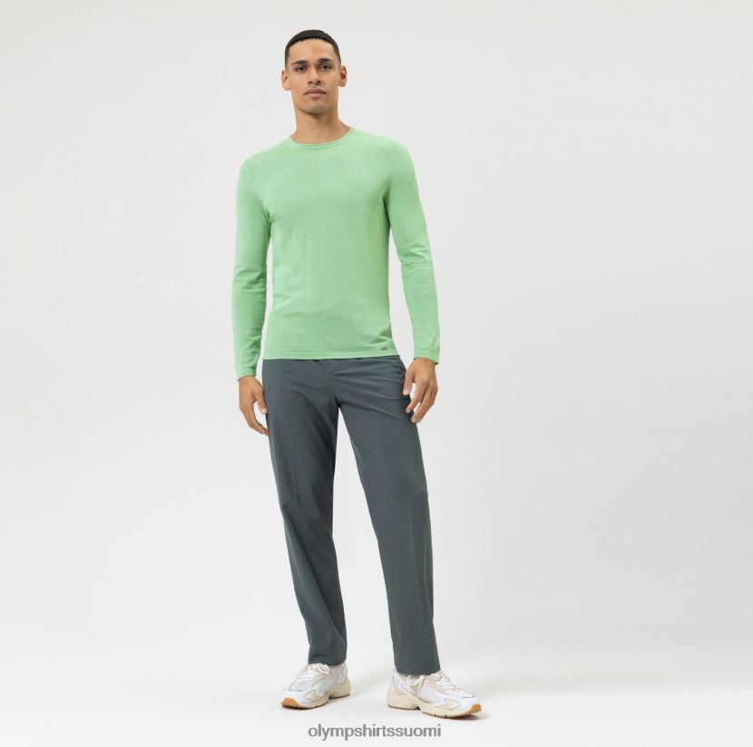 vaatetus OLYMP rento neulepusero, vaaleanvihreä 24N6D1839