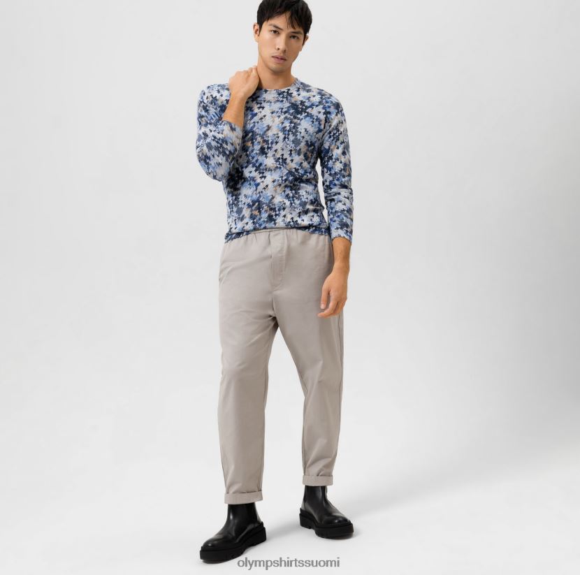 vaatetus OLYMP tason viisi neuleet body fit, villapaita miehistöpääntie, meri 24N6D1748