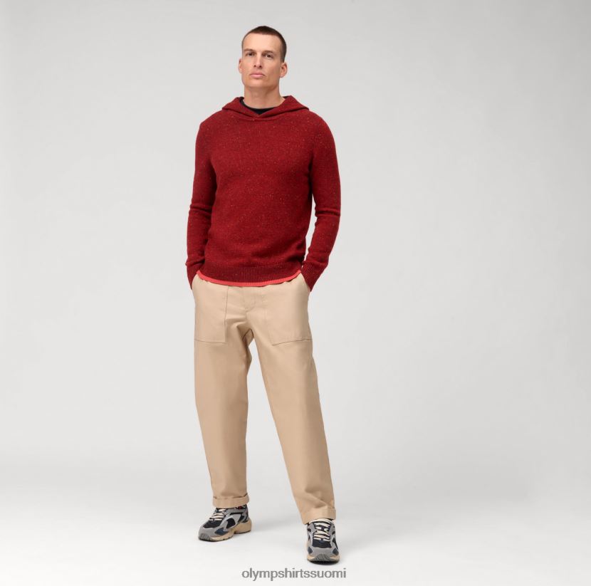 vaatetus OLYMP rento neulepusero, bordeaux 24N6D1912