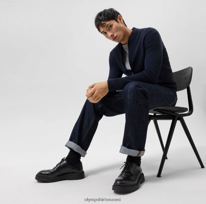 vaatetus OLYMP tason viisi neuleet body fit, neuletakki, meri 24N6D1942