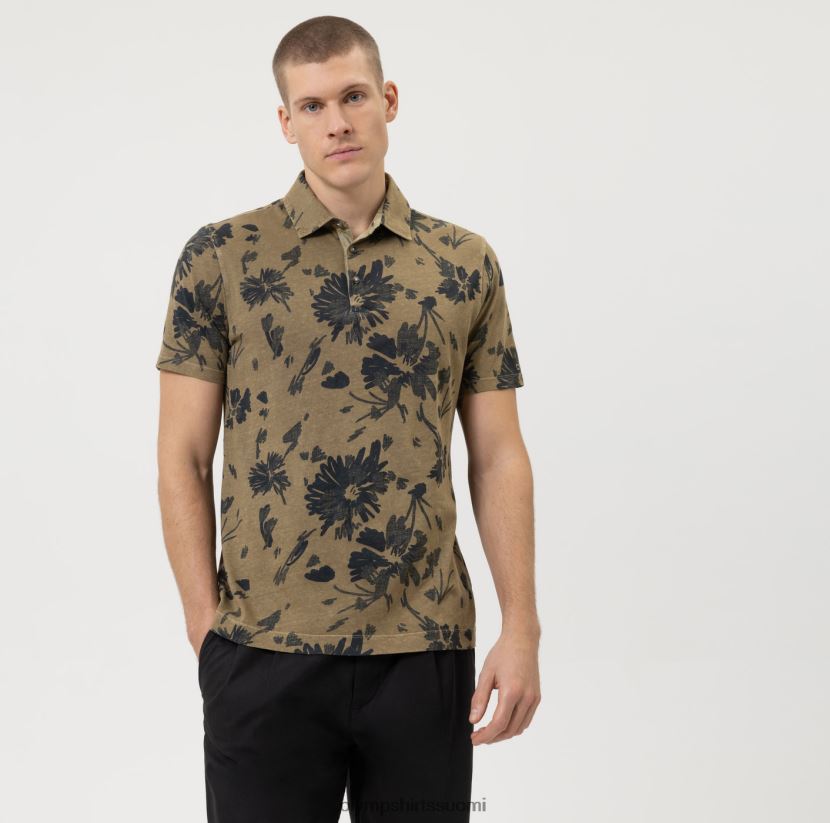 vaatetus OLYMP rento moderni istuvuus, poolo, khaki 24N6D2088