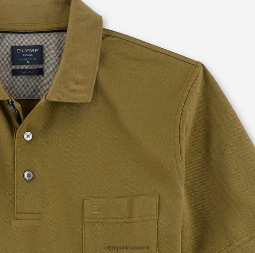 vaatetus OLYMP rento moderni istuvuus, poolo, khaki 24N6D2101