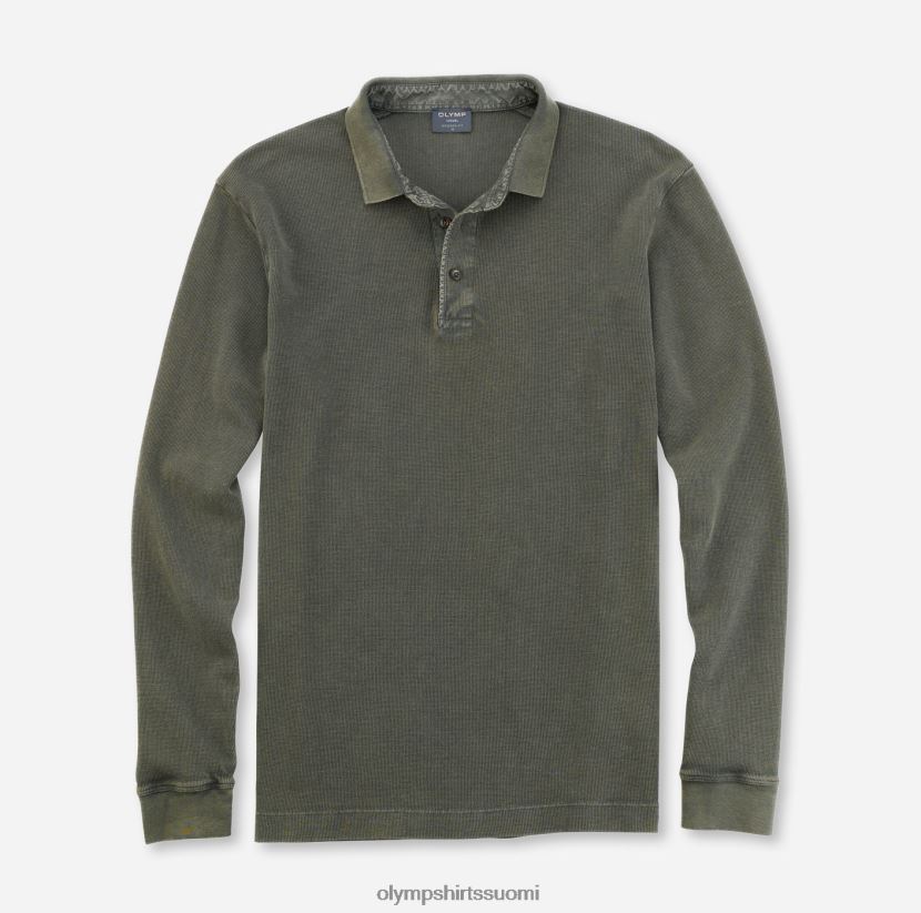 vaatetus OLYMP rento moderni istuvuus, poolo, tummanvihreä 24N6D2183