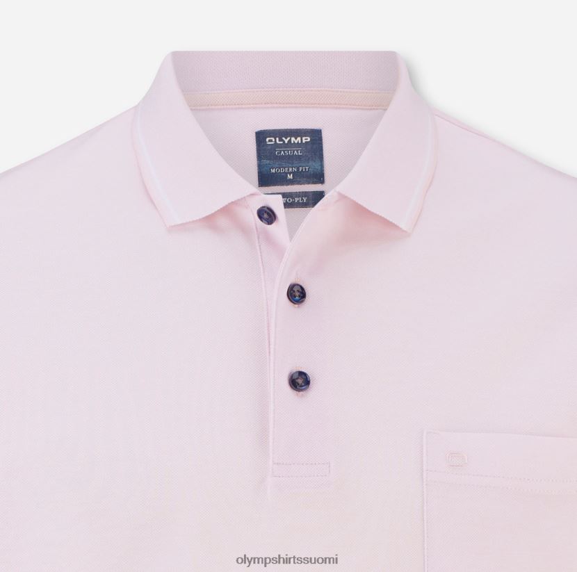 vaatetus OLYMP rento moderni istuvuus, poolo, vaalea ruusu 24N6D2181