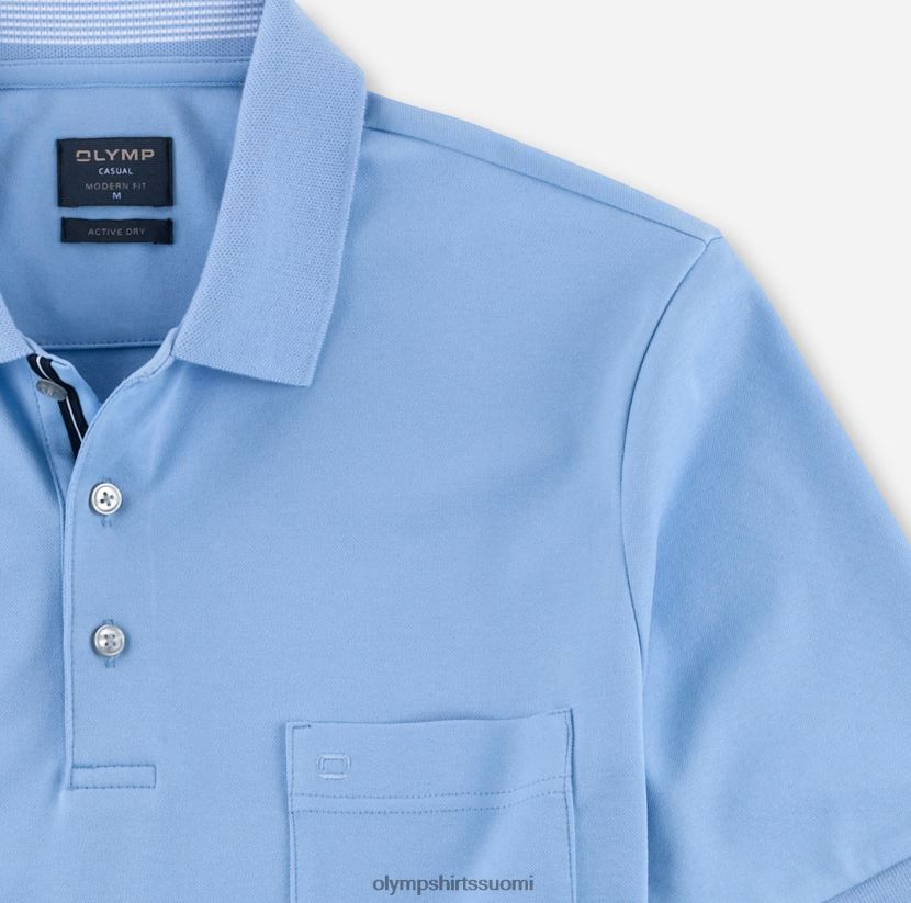 vaatetus OLYMP rento moderni istuvuus, poolo, vaaleansininen 24N6D2098