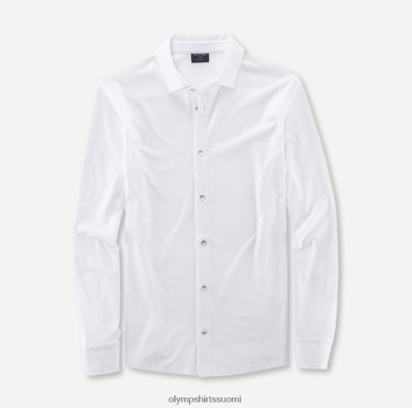 vaatetus OLYMP rento moderni istuvuus, poolo, valkoinen 24N6D2151