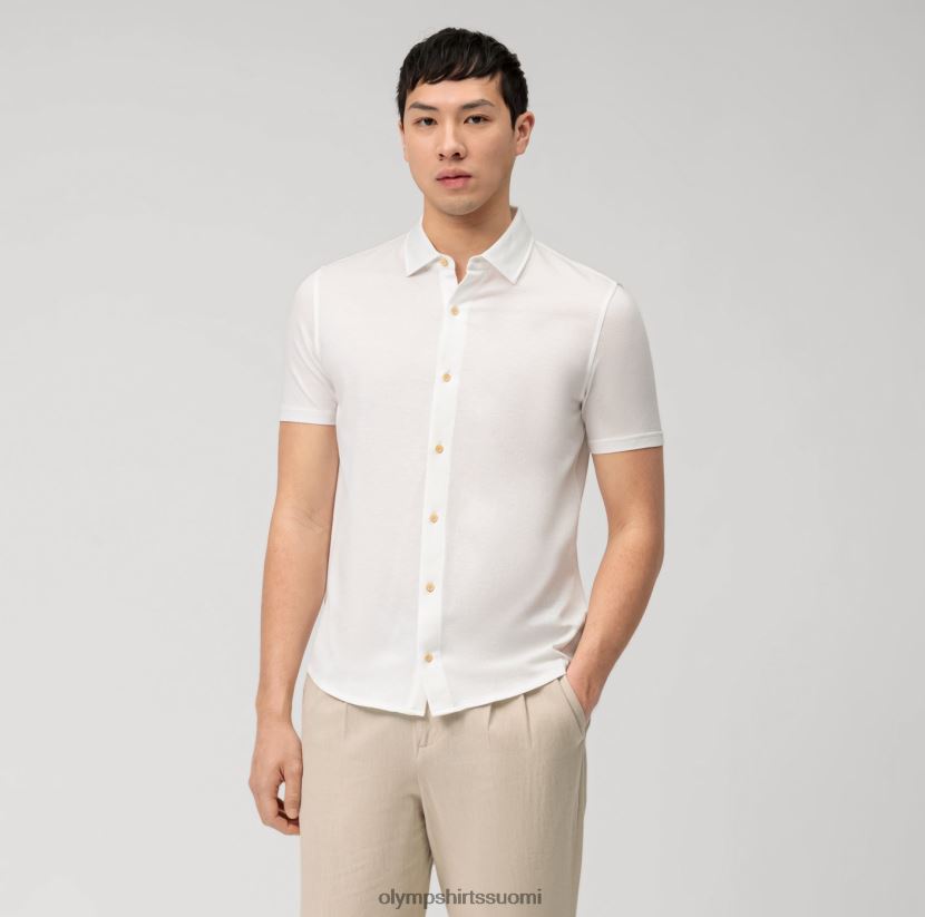 vaatetus OLYMP taso viisi rento body-istuvuus, poolo, valkoinen 24N6D2094