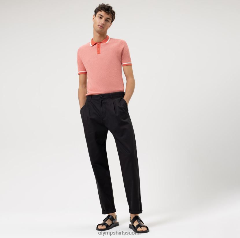 vaatetus OLYMP tason viisi neuleet body fit, poolo, punainen 24N6D2103