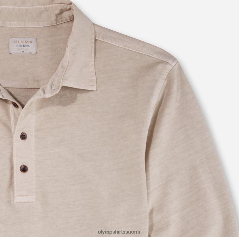 vaatetus OLYMP tason viisi rento body-istuvuus, poolo, beige 24N6D2106