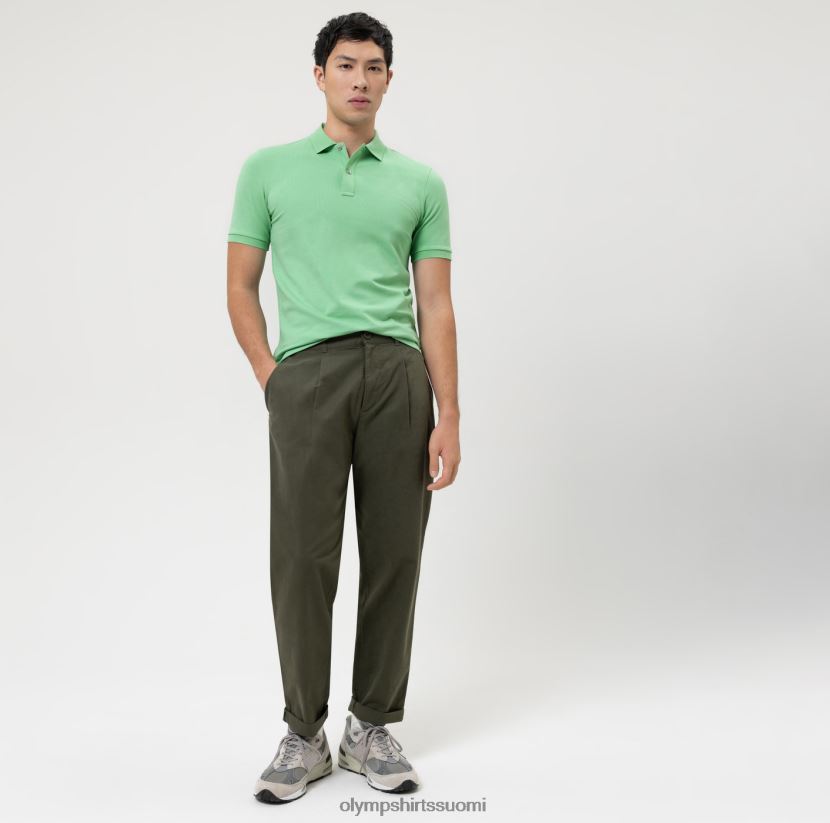 vaatetus OLYMP tason viisi rento body-istuvuus, poolo, kristallinvihreä 24N6D2096