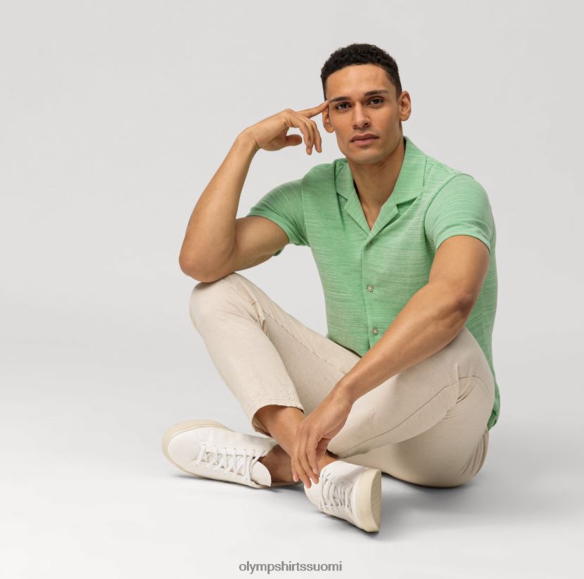 vaatetus OLYMP tason viisi rento body-istuvuus, poolo, kristallinvihreä 24N6D2110