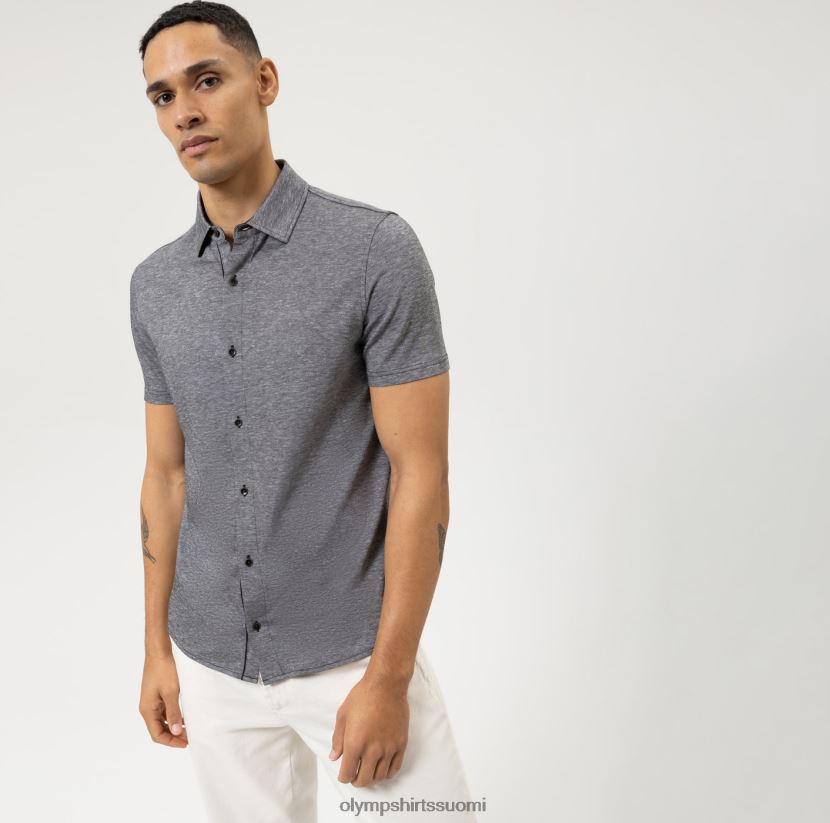 vaatetus OLYMP tason viisi rento body-istuvuus, poolo, musta 24N6D2081