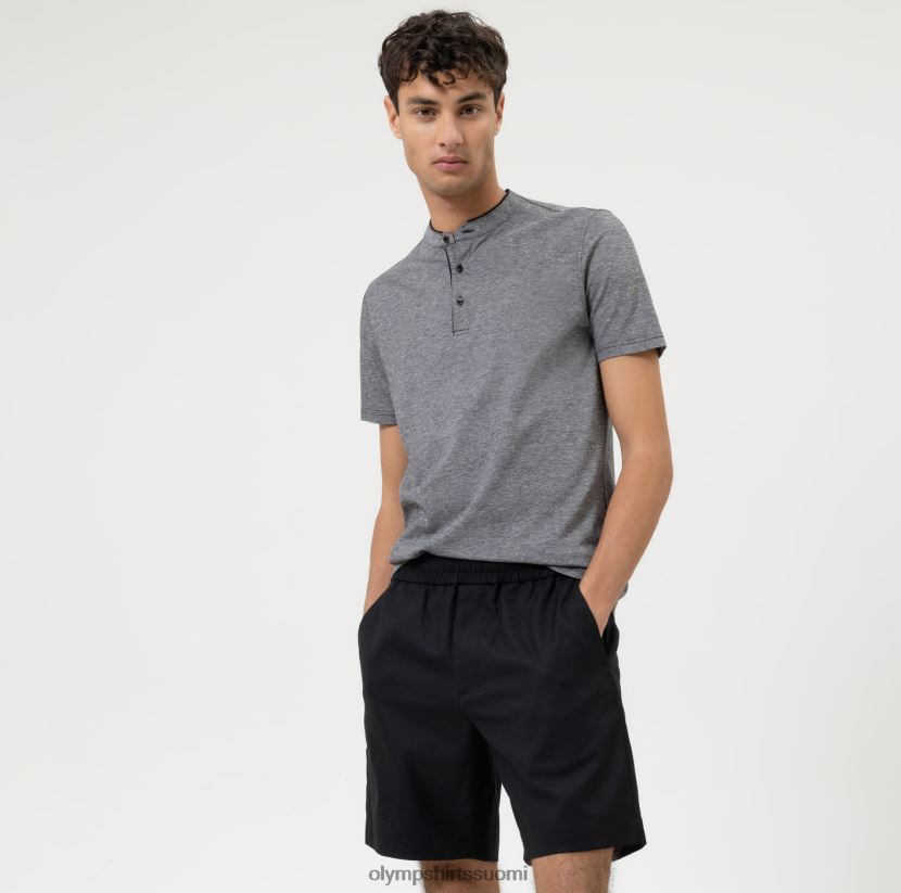 vaatetus OLYMP tason viisi rento body-istuvuus, poolo, musta 24N6D2100