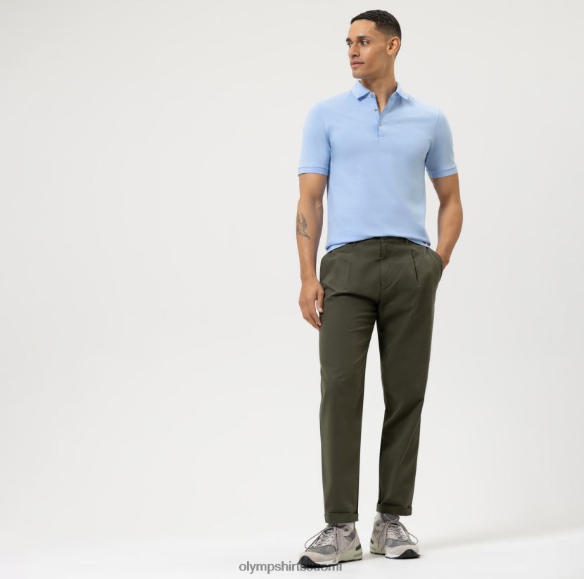 vaatetus OLYMP tason viisi rento body-istuvuus, poolo, vaaleansininen 24N6D2068