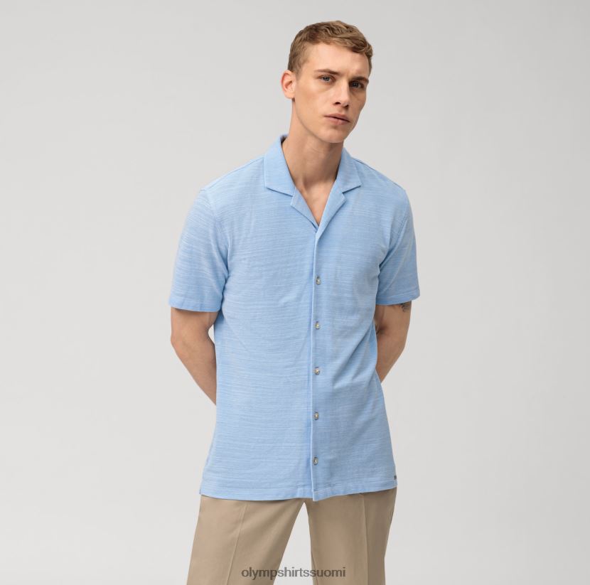 vaatetus OLYMP tason viisi rento body-istuvuus, poolo, vaaleansininen 24N6D2107