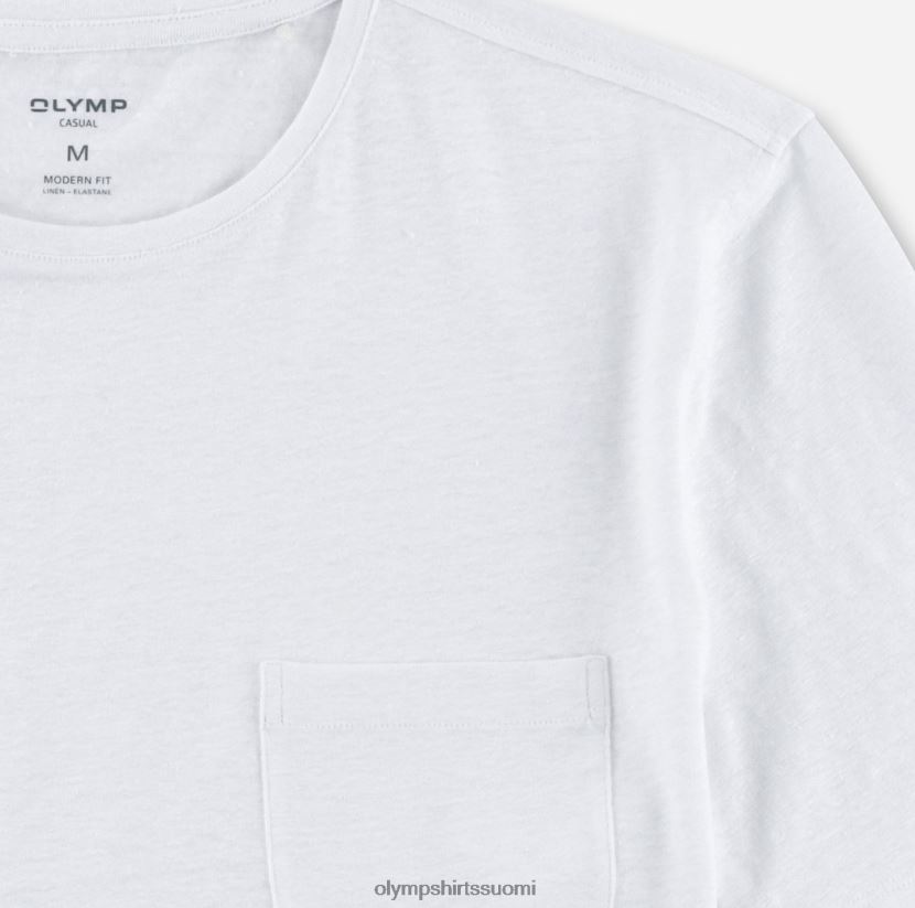 vaatetus OLYMP rento moderni malli, t-paita, luonnonvalkoinen 24N6D2015