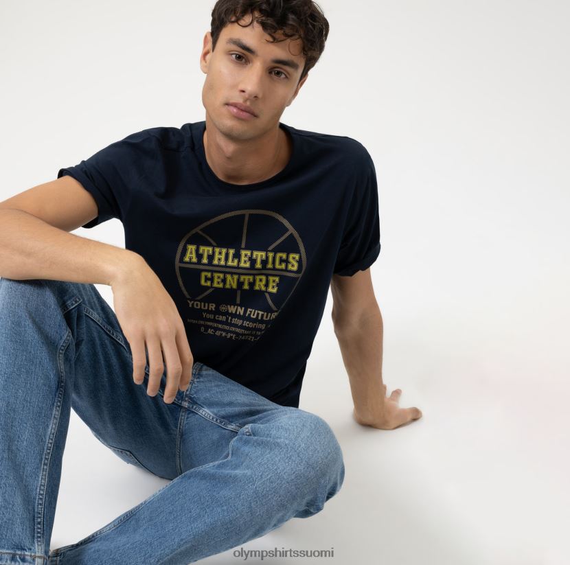 vaatetus OLYMP rento moderni malli, t-paita, meri 24N6D2013