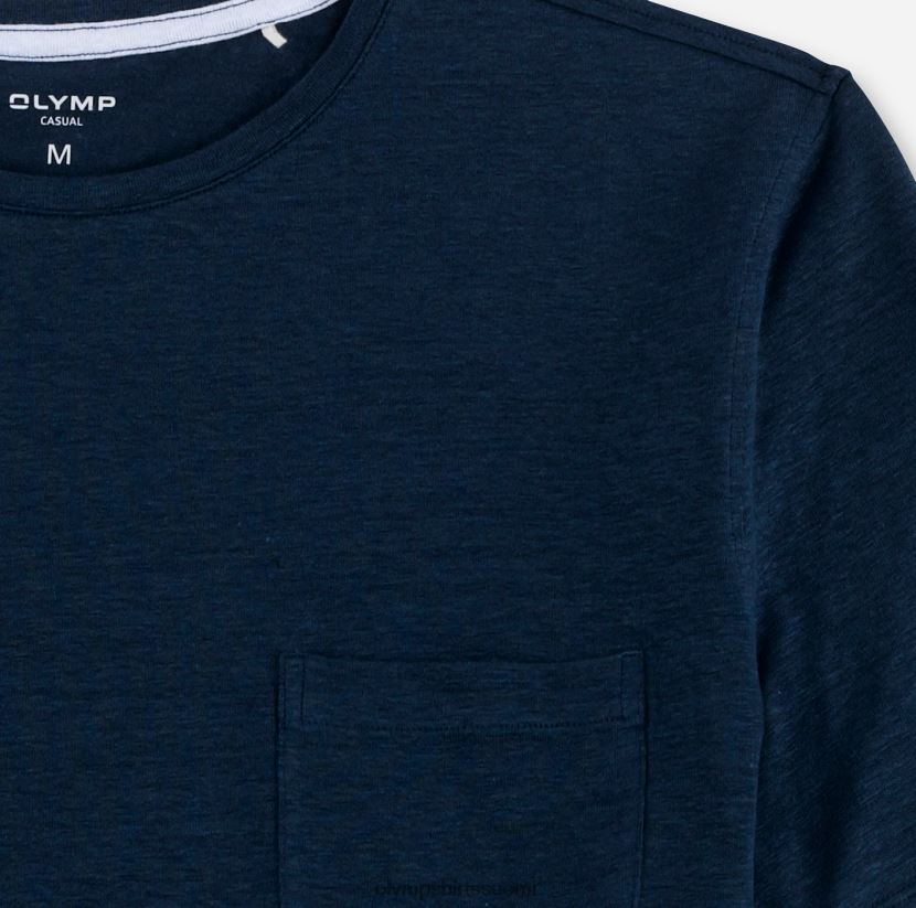 vaatetus OLYMP rento moderni malli, t-paita, savunsininen 24N6D2050
