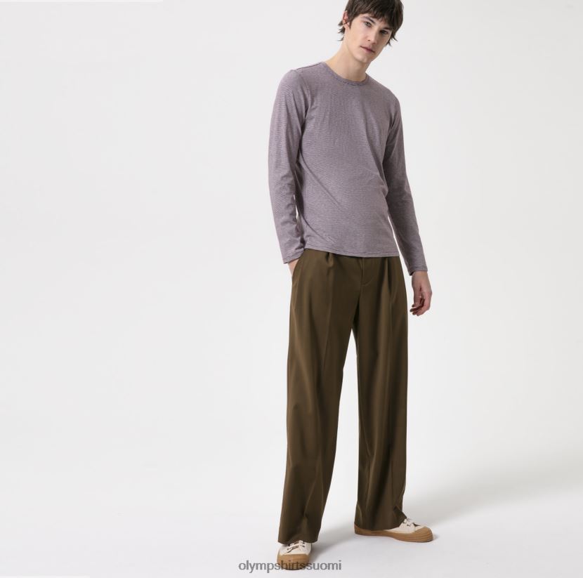 vaatetus OLYMP tason viisi rento body-istuvuus, t-paita, luumu 24N6D2060