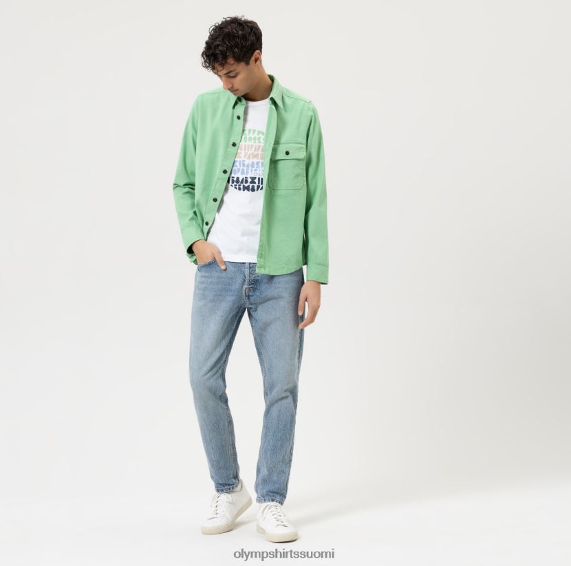 vaatetus OLYMP tason viisi rento body-istuvuus, t-paita, valkoinen 24N6D2051