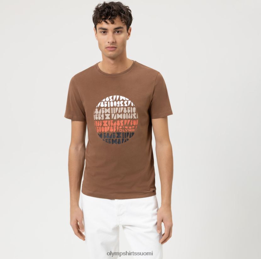 vaatetus OLYMP viidennen tason rento body, t-paita, ruskea 24N6D1999