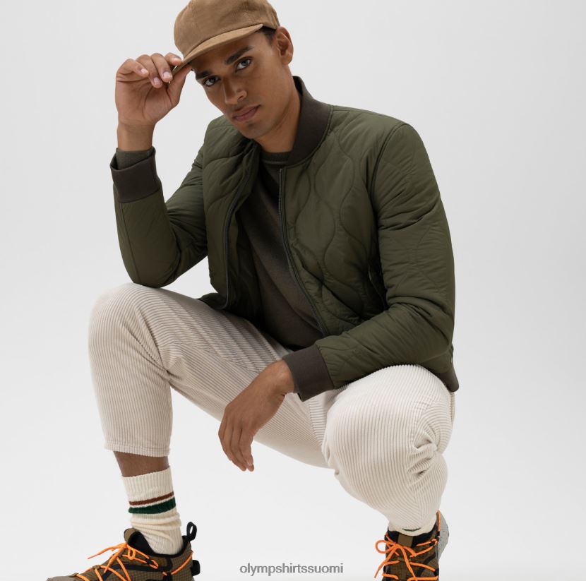 vaatetus OLYMP taso viisi hiki body fit, takki, oliivi 24N6D2192