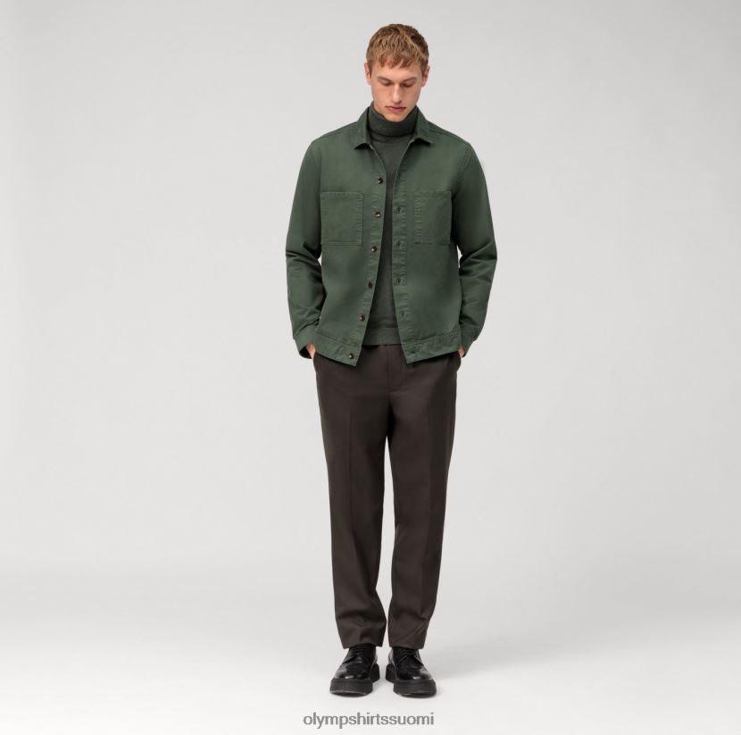 vaatetus OLYMP rento neule villapaita, harmaa vihreä 24N6D1888