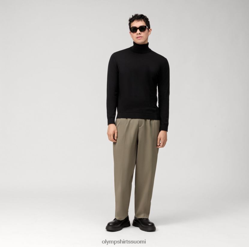 vaatetus OLYMP rento neule villapaita, musta 24N6D1894