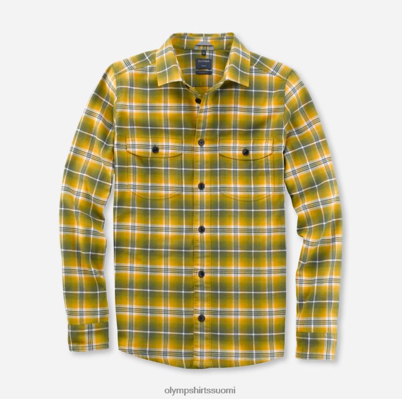 vaatetus OLYMP rento overshirt, rento paita, kent, oliivi 24N6D1986