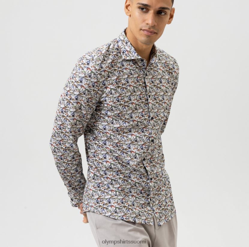 vaatetus OLYMP ei. kuusi 24/7 super ohut, bisnespaita, kent, valkoinen 24N6D166