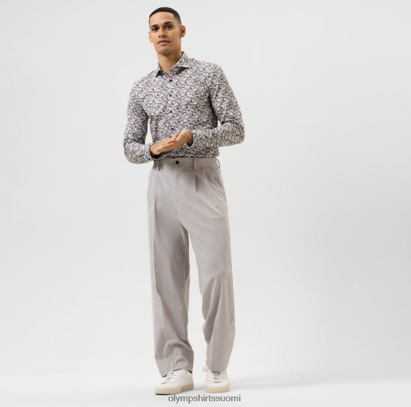 vaatetus OLYMP ei. kuusi 24/7 super ohut, bisnespaita, kent, valkoinen 24N6D166