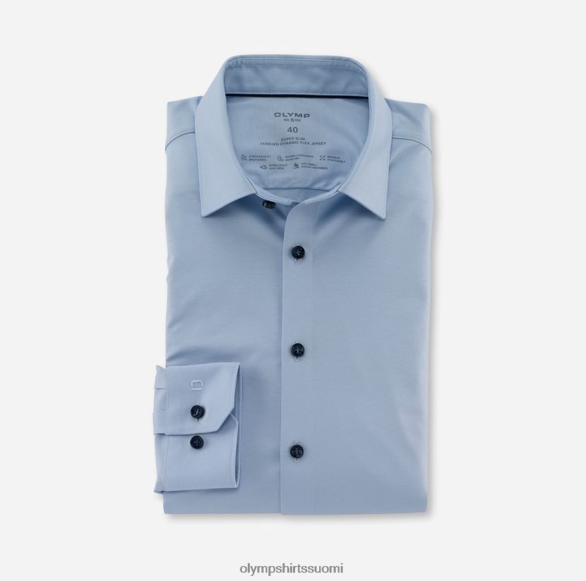 vaatetus OLYMP ei. kuusi 24/7 super ohut, bisnespaita, urban kent, vaaleansininen 24N6D37