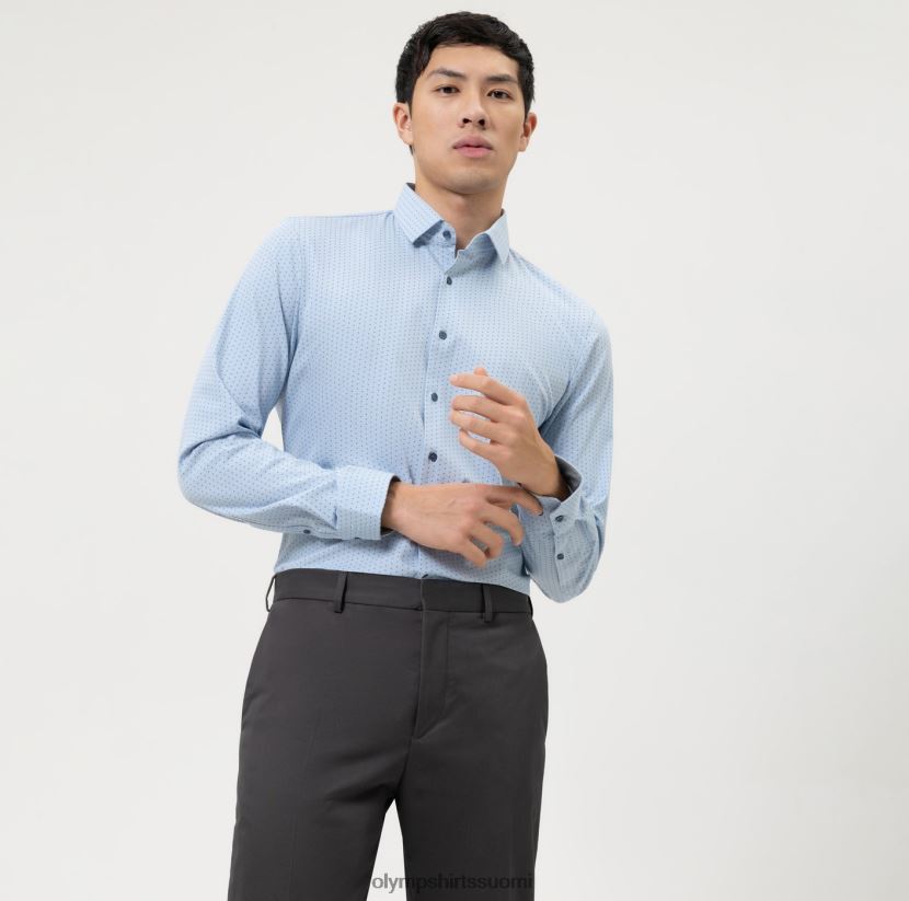 vaatetus OLYMP ei. kuusi 24/7 super slim, business paita, moderni kent, bleu 24N6D24