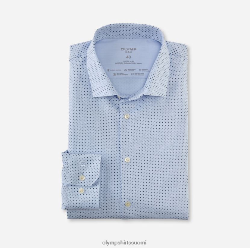 vaatetus OLYMP ei. kuusi 24/7 super slim, business paita, moderni kent, bleu 24N6D275