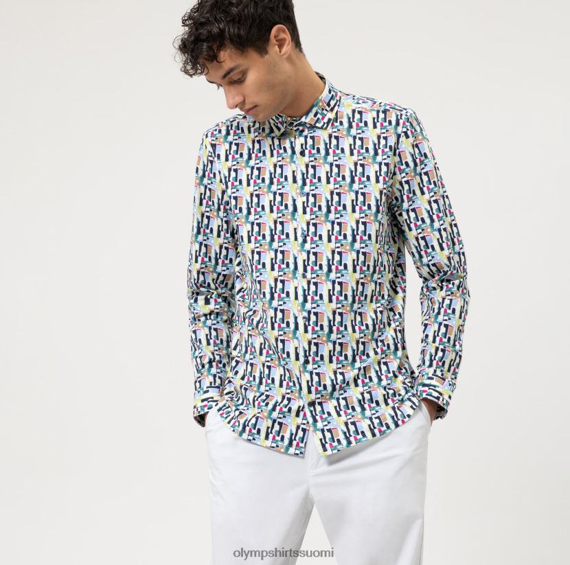 vaatetus OLYMP ei. kuusi 24/7 super slim, business paita, moderni kent, lime 24N6D168