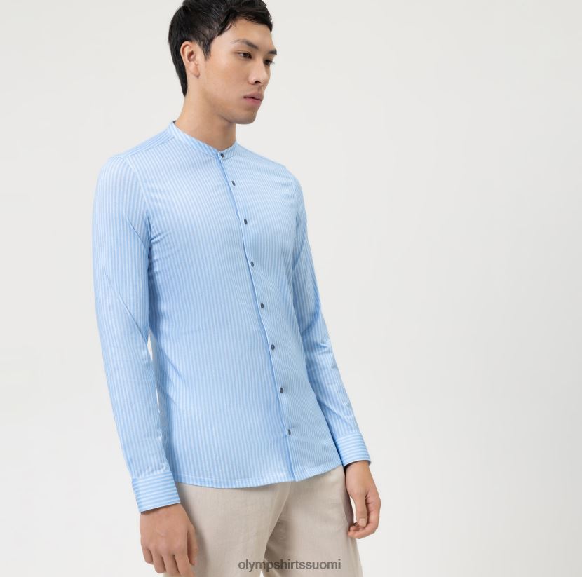 vaatetus OLYMP ei. kuusi 24/7 super slim, business-paita, pystykaulus, bleu 24N6D11