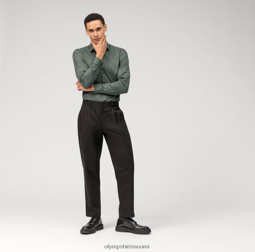 vaatetus OLYMP ei. kuusi erittäin ohutta, bisnespaita, moderni kent, oliivi 24N6D51