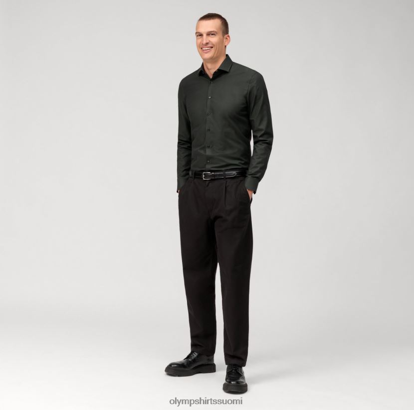 vaatetus OLYMP ei. kuusi erittäin ohutta, bisnespaita, moderni kent, oliivi 24N6D77