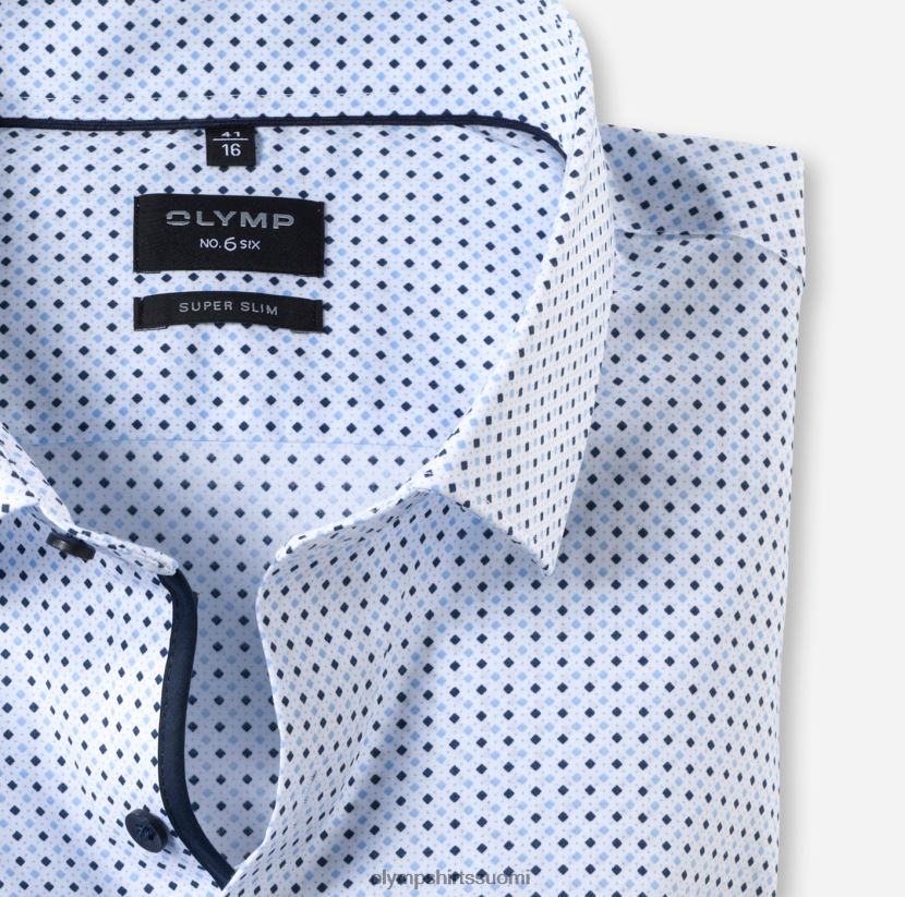 vaatetus OLYMP ei. kuusi super slim, business paita, moderni kent, bleu 24N6D201