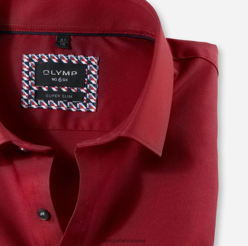 vaatetus OLYMP ei. kuusi super slim, business paita, pitkähihainen extra pitkä, moderni kent, punainen 24N6D311