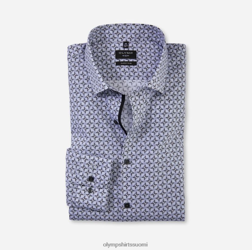 vaatetus OLYMP ei. kuusi superohut, bisnespaita, moderni kent, hopeanharmaa 24N6D30