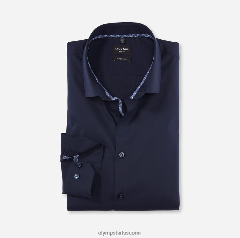 vaatetus OLYMP ei. kuusi superohut, bisnespaita, moderni kent, koboltti 24N6D248