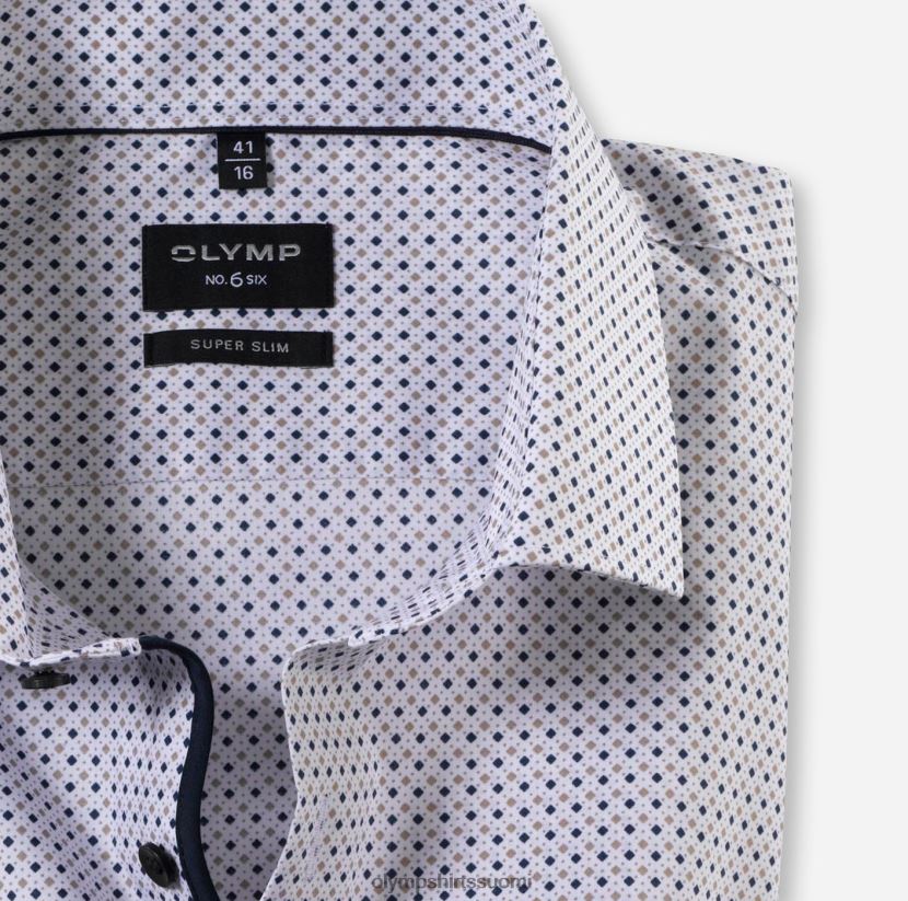 vaatetus OLYMP ei. kuusi superohut, bisnespaita, moderni kent, luonnollinen 24N6D172