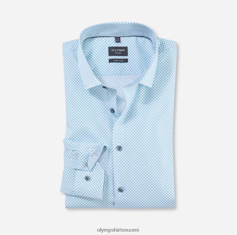 vaatetus OLYMP ei. kuusi superohut, bisnespaita, moderni kent, smaragdi 24N6D215